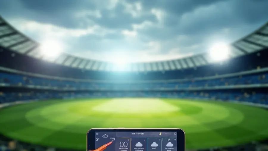 Pitch report and weather check before fantasy team lock